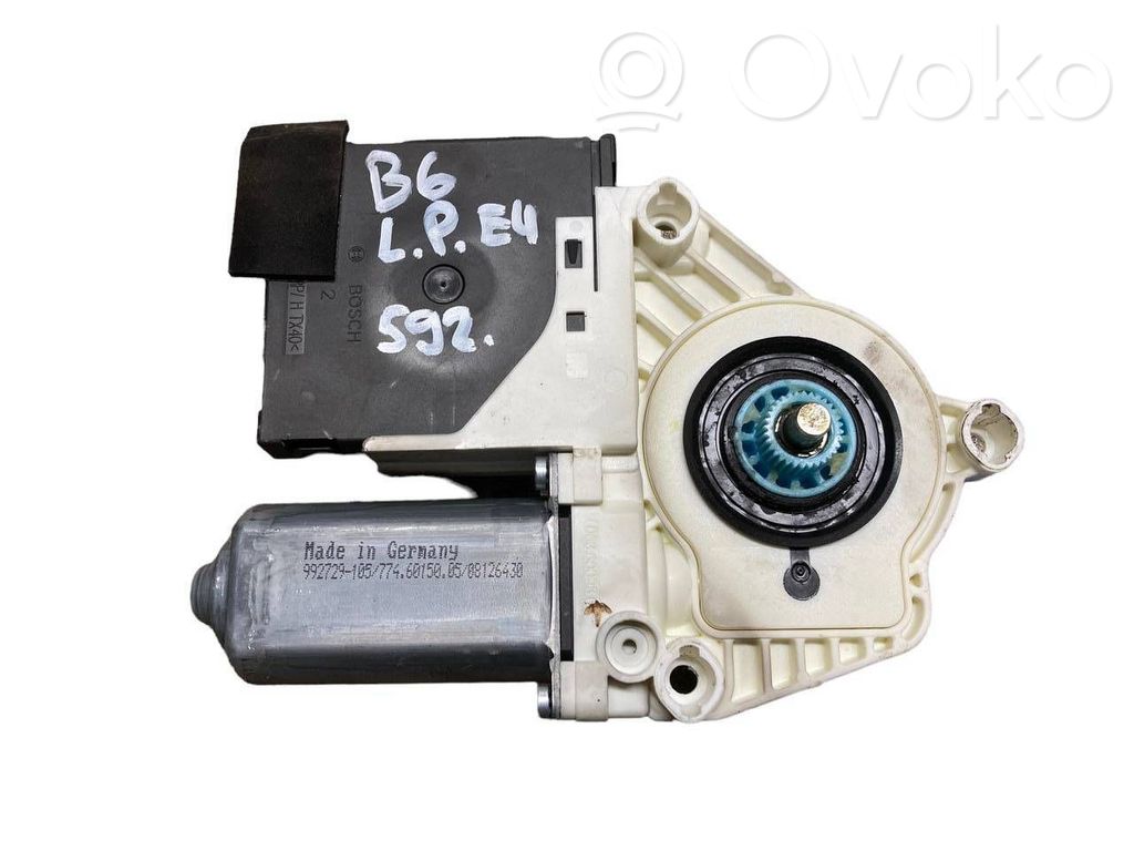Volkswagen PASSAT B6 Silnik regulatora szyby drzwi przednich 