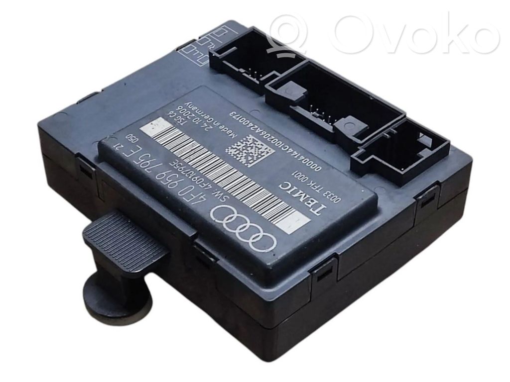 Audi A6 S6 C6 4F Door control unit/module 