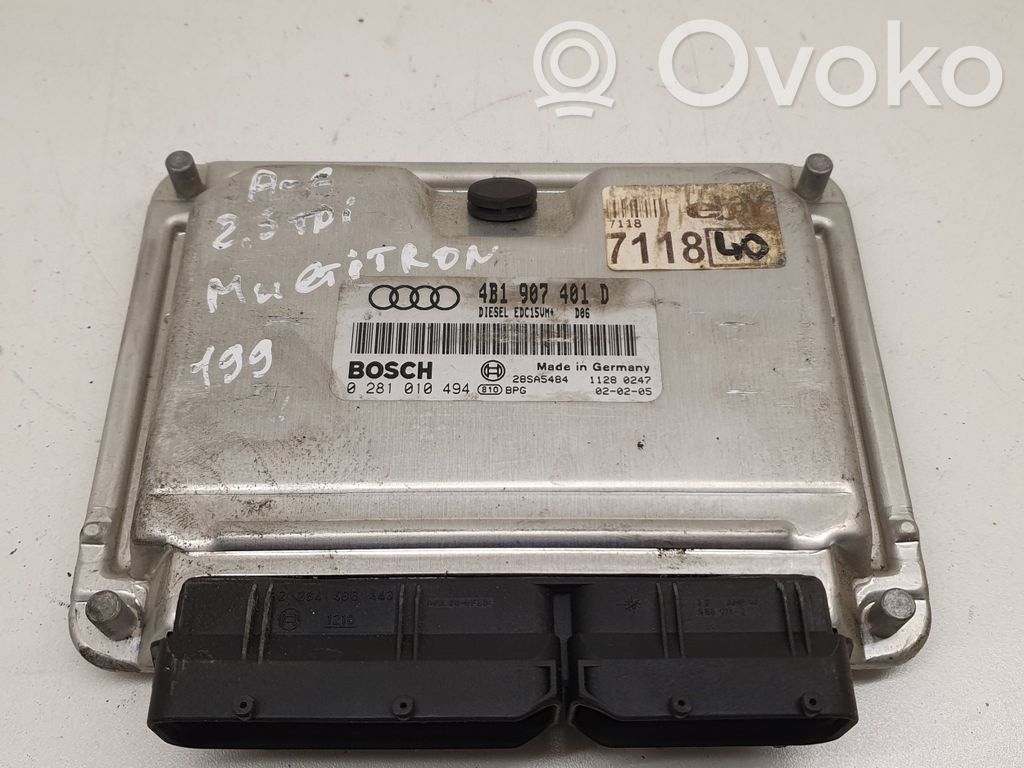 Audi A6 S6 C6 4F Engine control unit/module ECU 