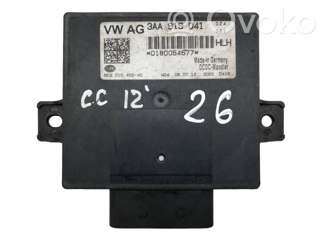 Volkswagen PASSAT CC Power management control unit 