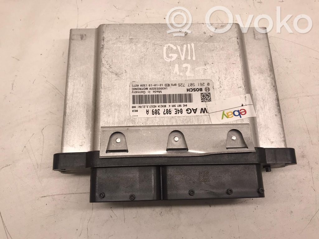 Engine control unit/module ECU   04E907309A,0261S07726