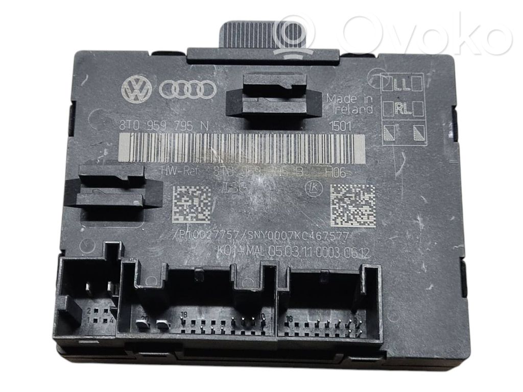 Audi A5 Sportback 8TA Door control unit/module 