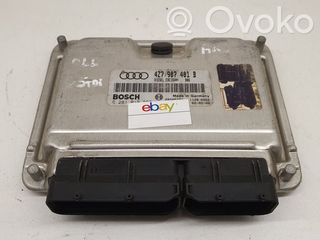 Audi A6 S6 C6 4F Engine control unit/module ECU 