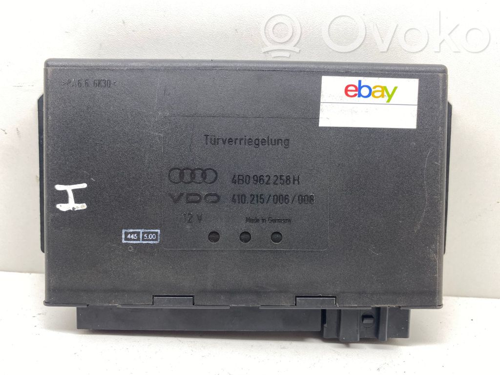 Audi A6 S6 C5 4B Module confort 