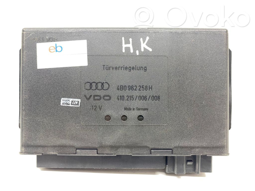 Audi A6 S6 C5 4B Module confort 