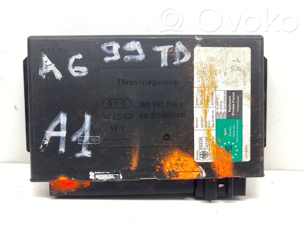 Audi A6 S6 C5 4B Mukavuusmoduuli 