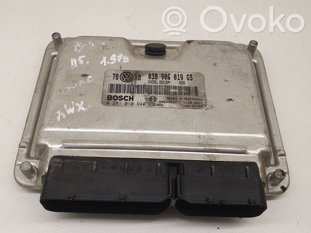 Audi A6 S6 C6 4F Engine control unit/module ECU 