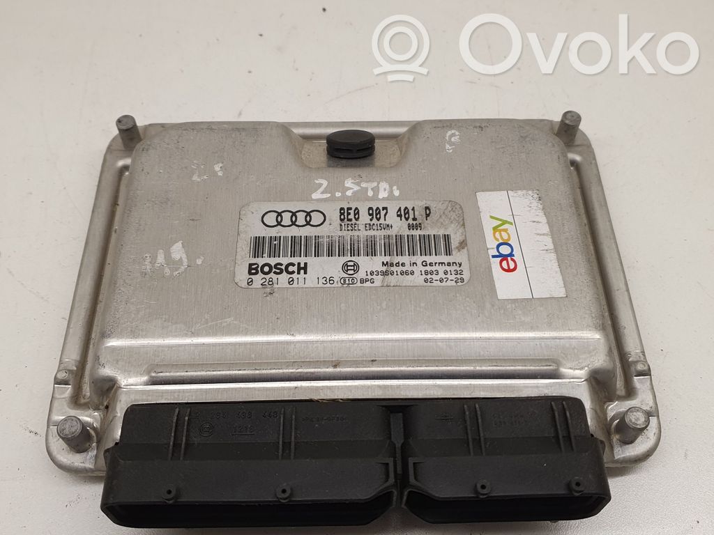 Audi A6 S6 C6 4F Engine control unit/module ECU 