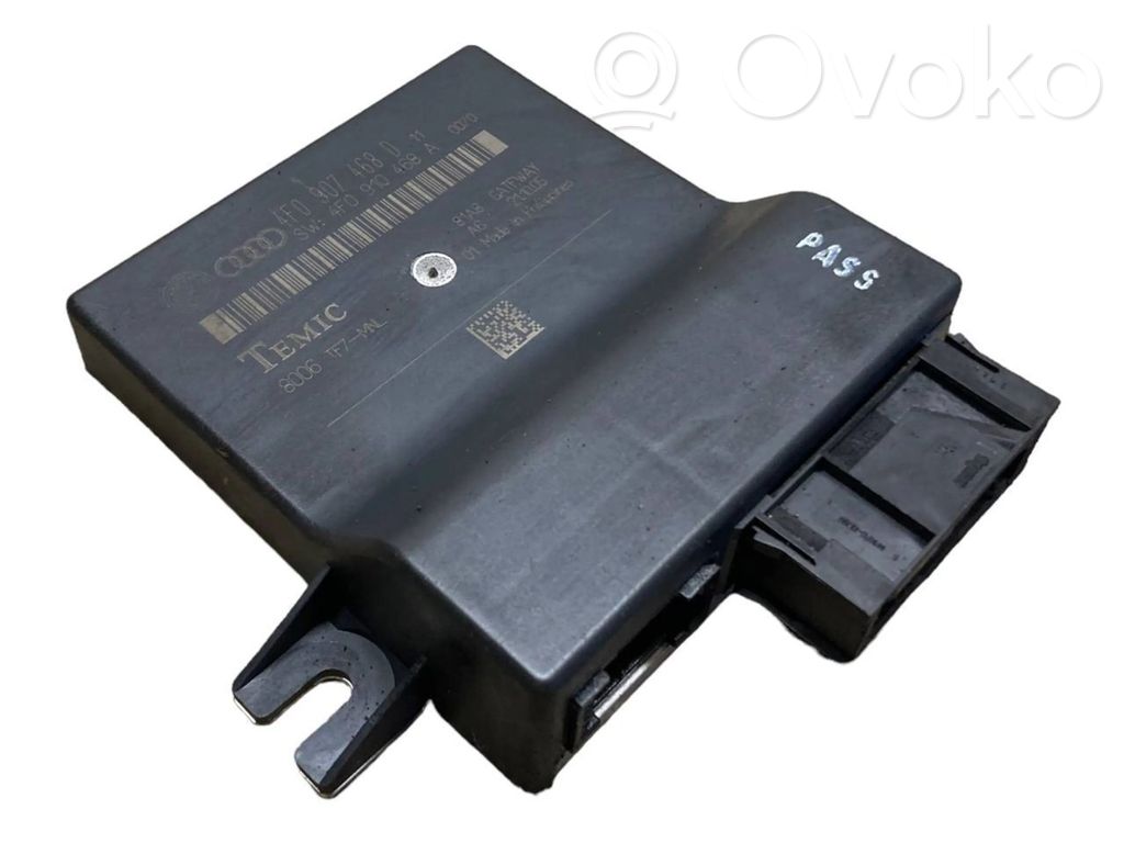 Audi A6 S6 C6 4F Gateway control module 