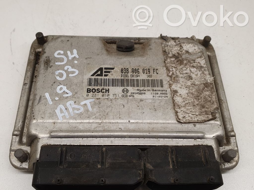 Audi A6 S6 C5 4B Engine control unit/module ECU 