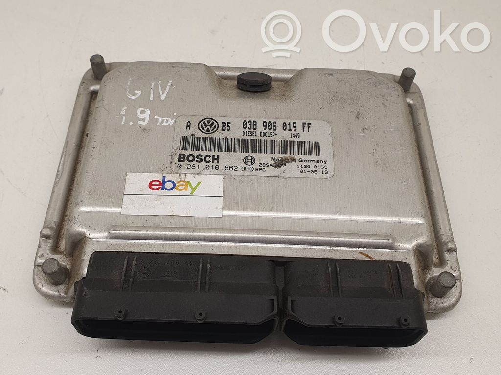 Audi A6 S6 C6 4F Engine control unit/module ECU 