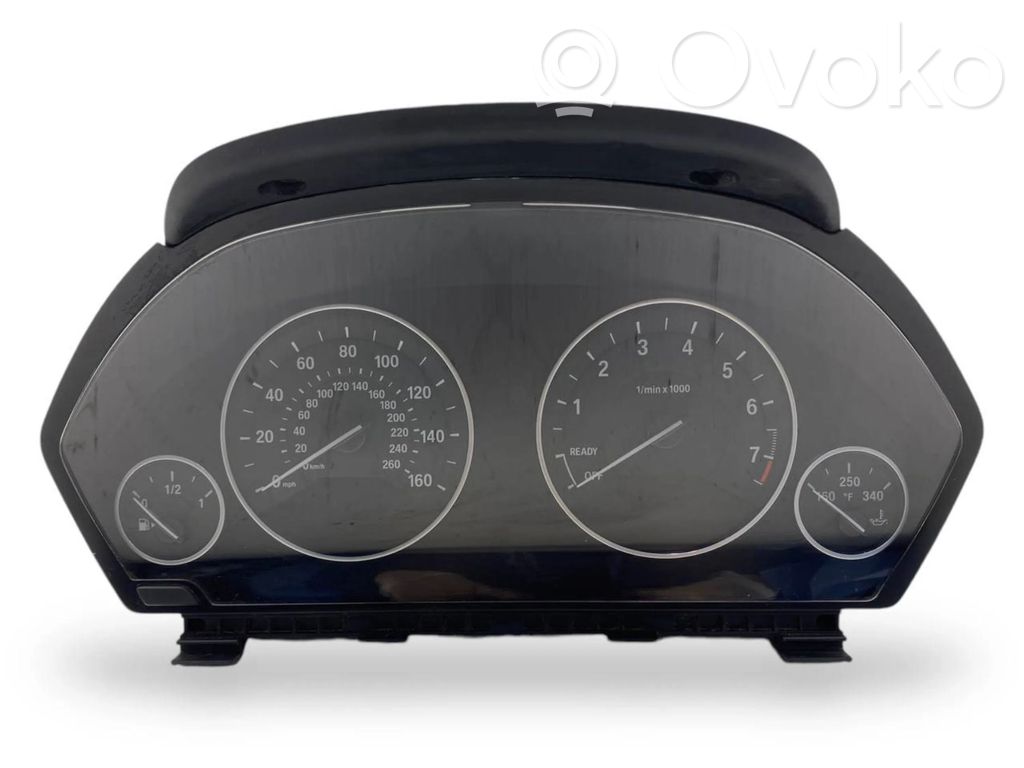 BMW 3 F30 F35 F31 Speedometer (instrument cluster) 