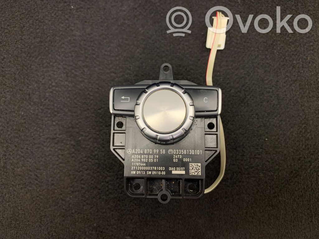 Mercedes-Benz E W212 Interruptor de control multifunción 