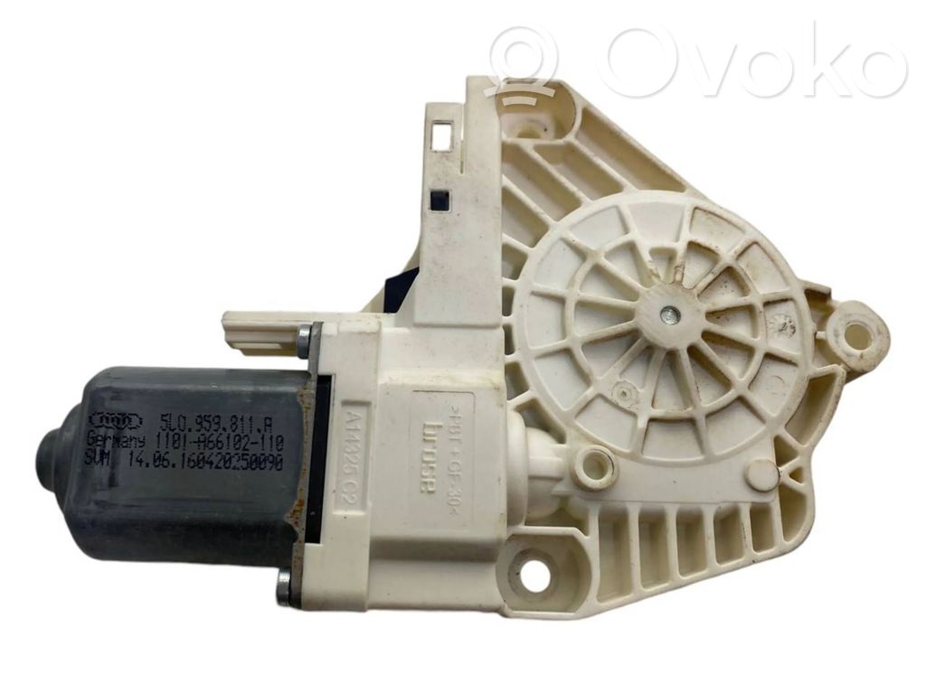 Silniczek podnoszenia szyby drzwi tylnych   5L0959811A,1101A66102110
