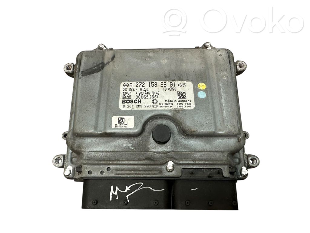Komputer / Sterownik ECU silnika   A2721532691,A2721535191,A0034467840,0261209203