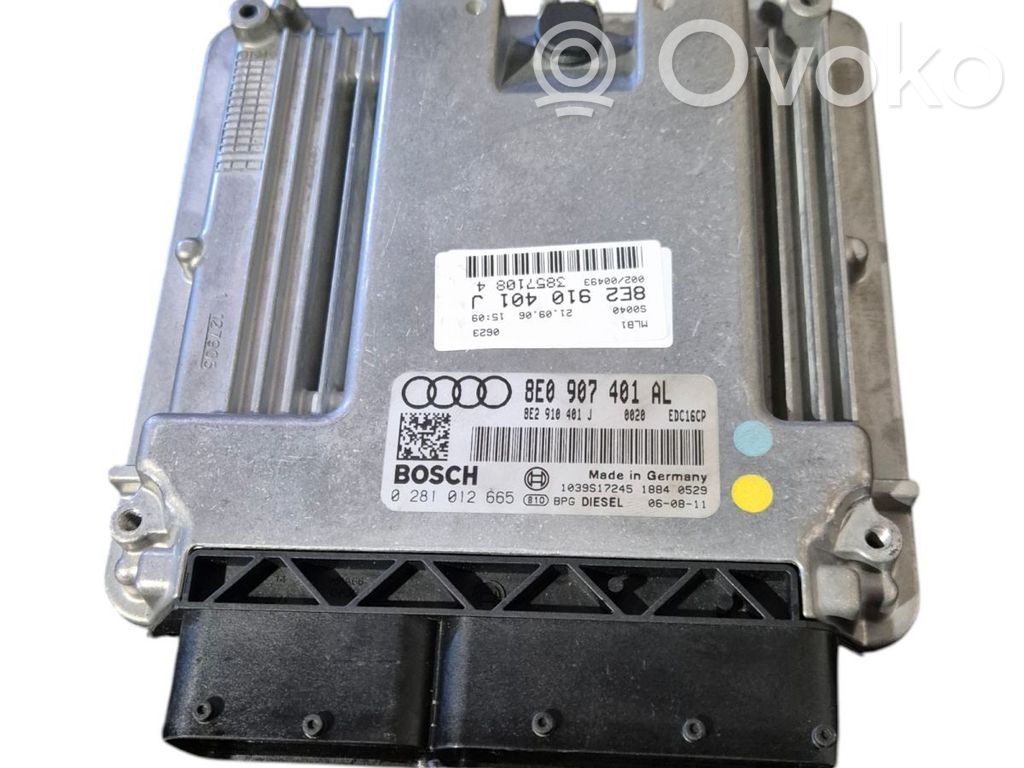 Audi A4 S4 B7 8E 8H Engine control unit/module 
