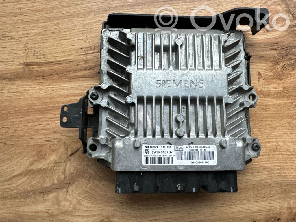 Peugeot 407 Unidad de control/módulo del motor 