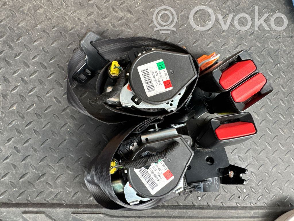 Volvo V40 Pas bezpieczeństwa fotela tylnego 