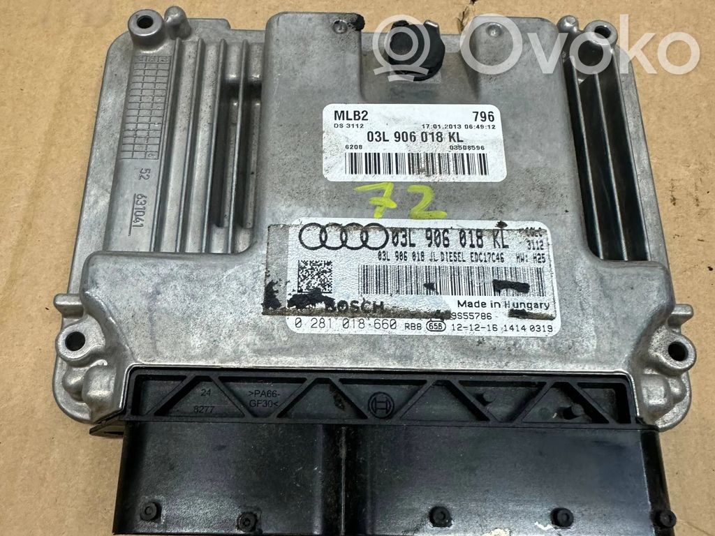 Audi A4 S4 B8 8K Unitate/modul de control motor 