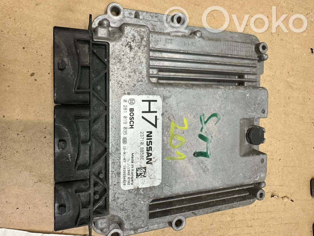 Nissan Qashqai Kit cu ECU motor și set închidere uși 