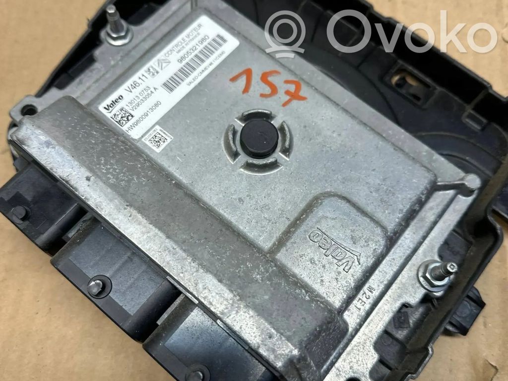Peugeot 208 I Juego de cerradura y set ECU del motor 