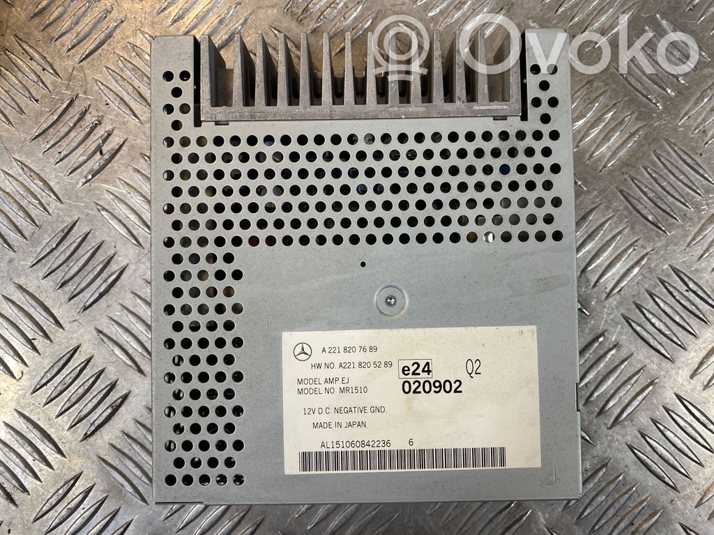 Mercedes-Benz S W221 Amplificador de sonido