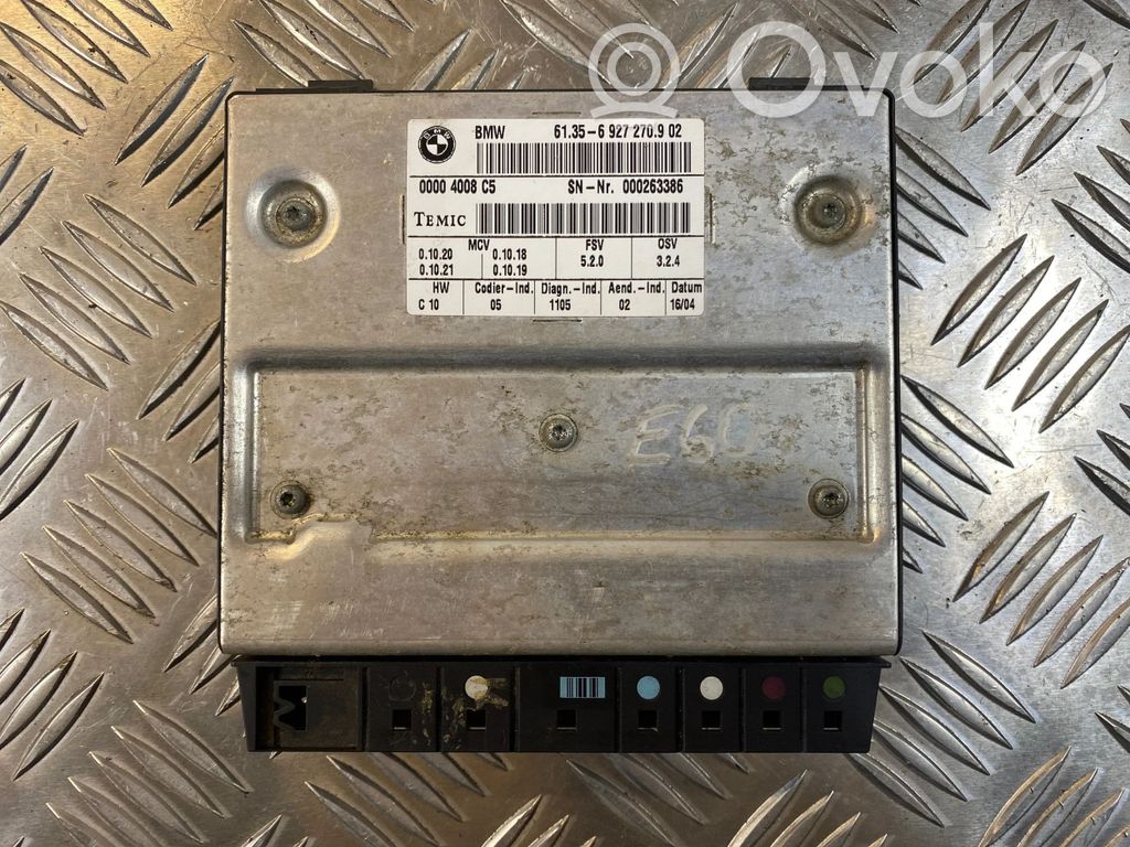 BMW 5 E60 E61 Steuergerät Sitz 