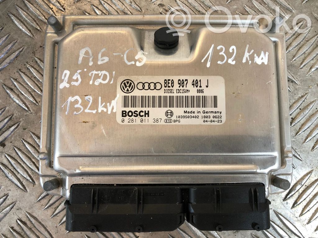 Audi A6 S6 C5 4B Engine control unit/module 