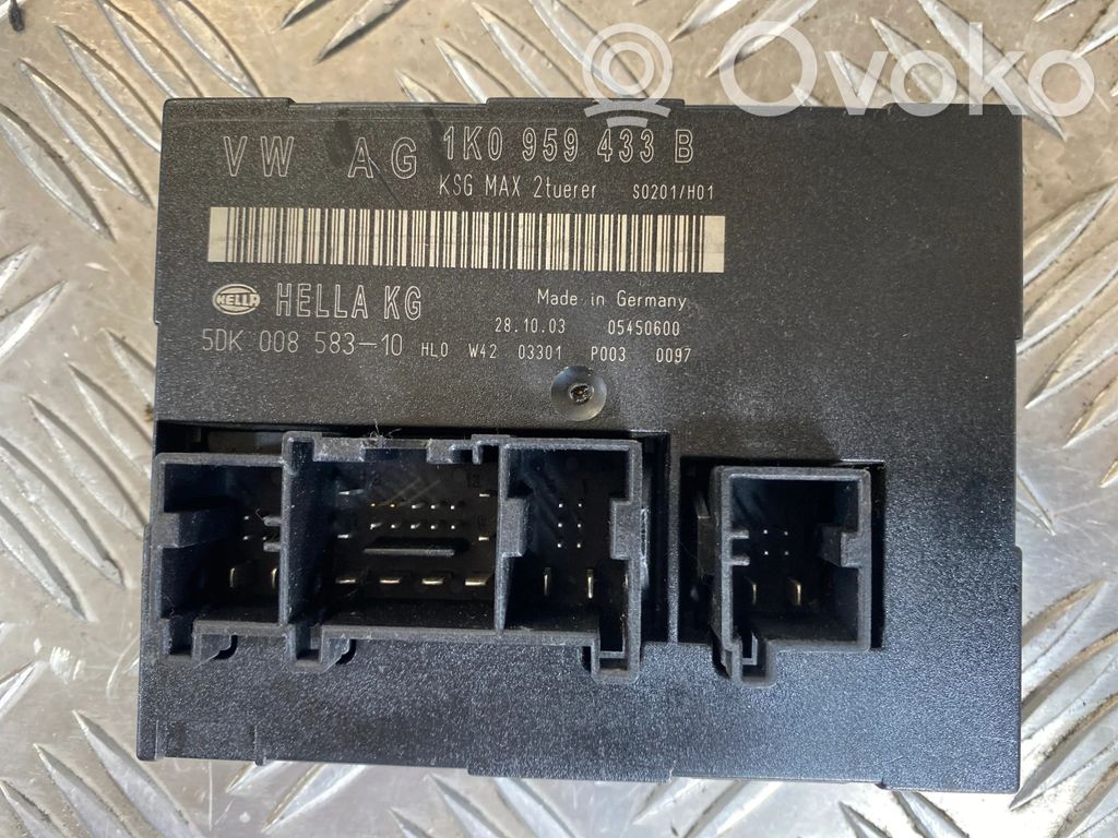 Volkswagen Golf V Módulo de confort/conveniencia 