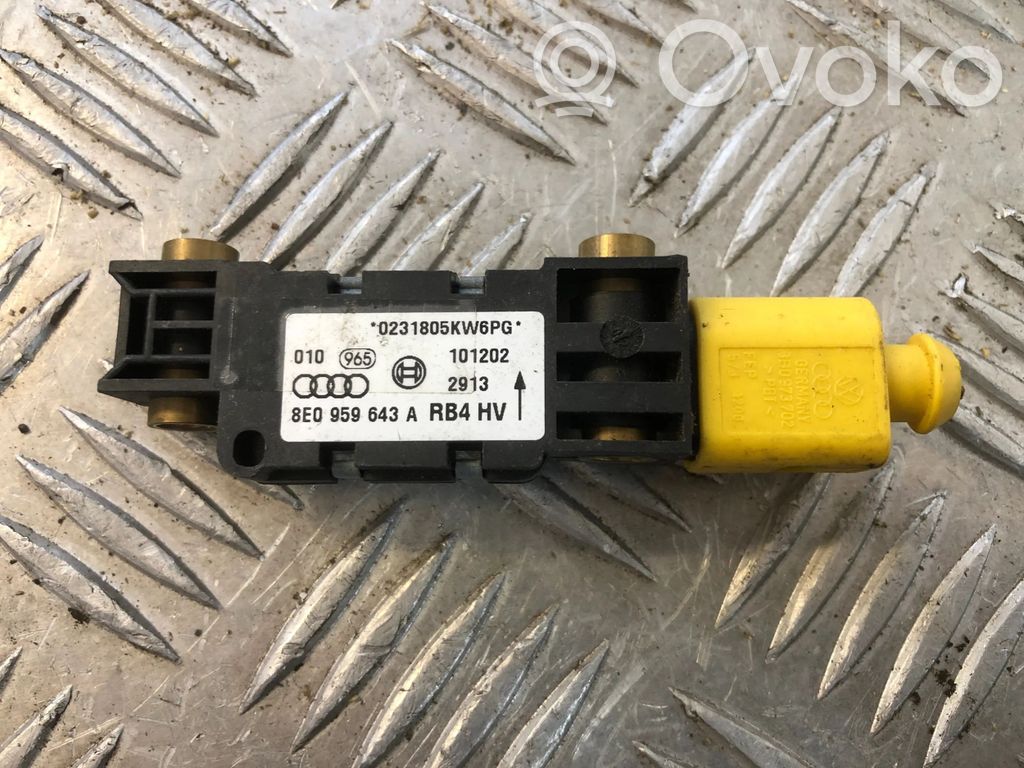 Airbagsensor Crashsensor Drucksensor   8E0959643A,101202,0231805KW6PG