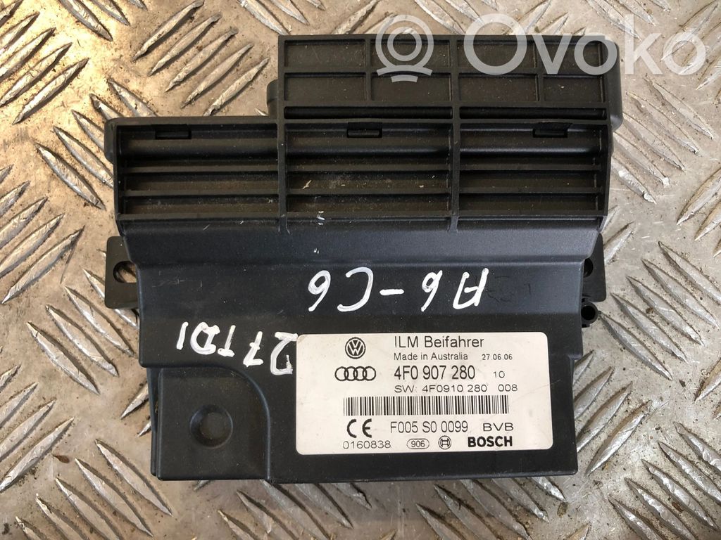 Audi A6 S6 C6 4F Mukavuusmoduuli 