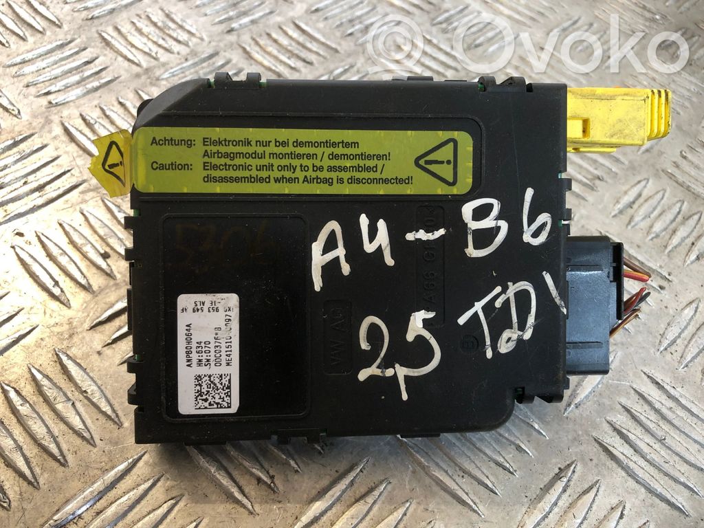 Audi A4 S4 B6 8E 8H Sensor de ángulo de dirección 