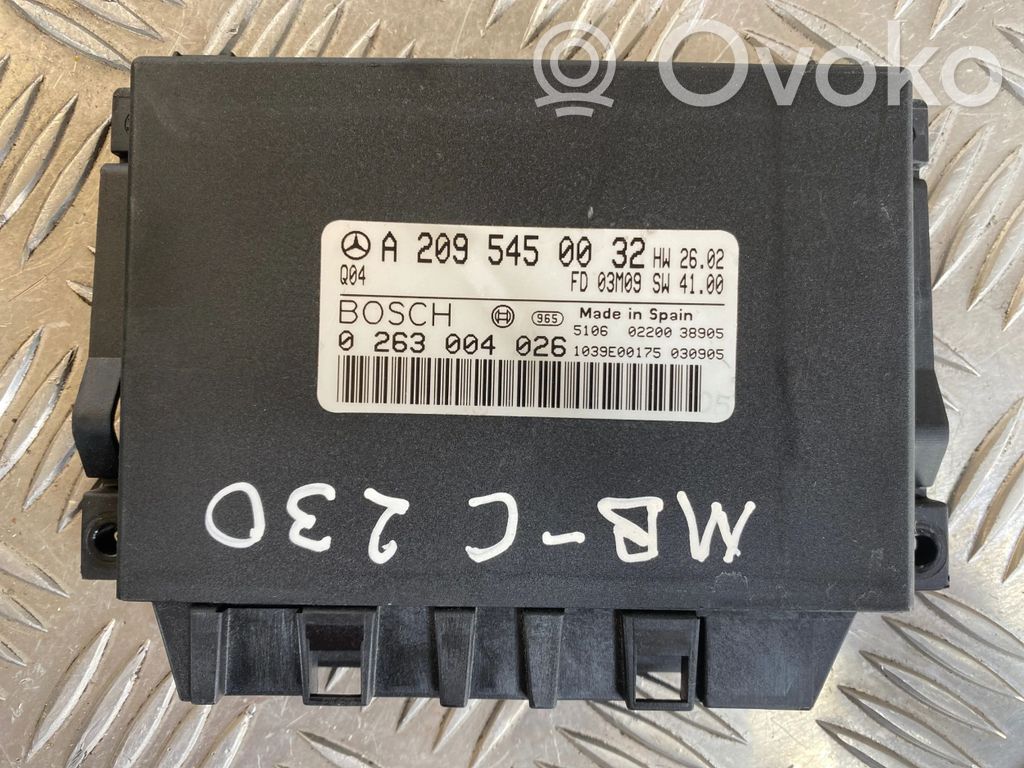 Mercedes-Benz C W203 Unitate/modul de control cutie de viteze 