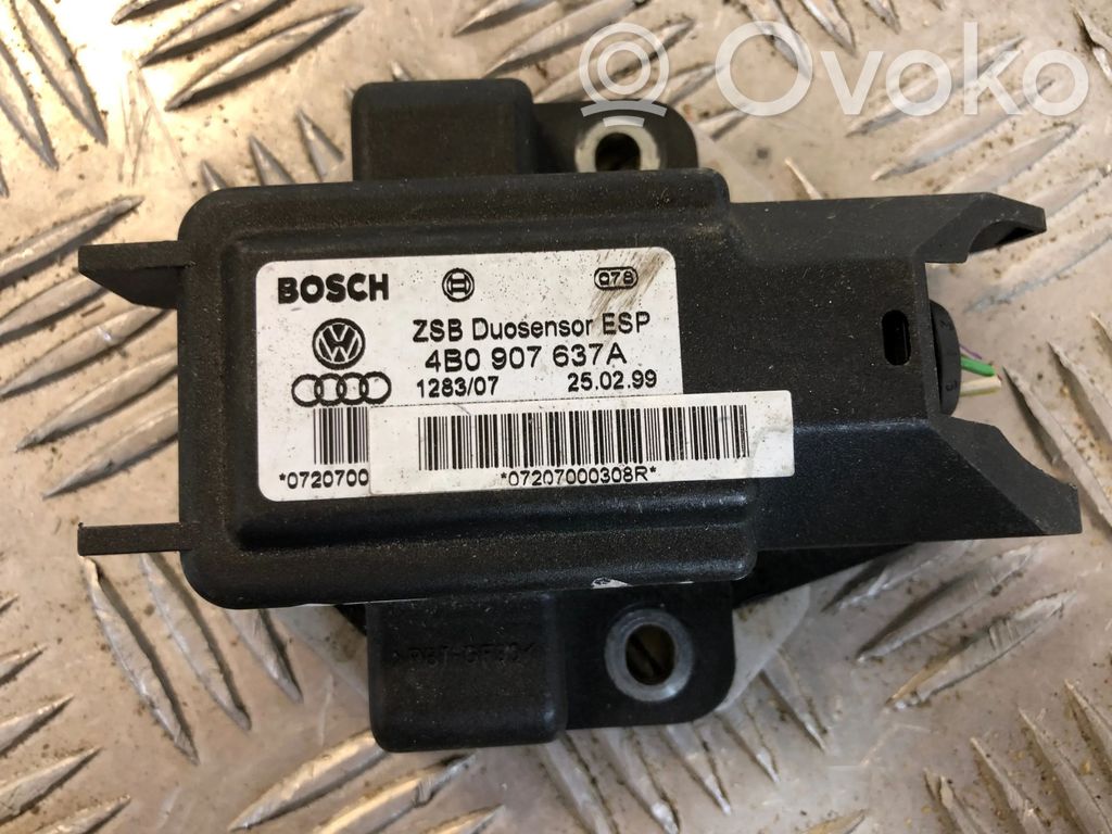 Audi A6 S6 C5 4B ESP Drehratensensor Querbeschleunigungssensor 