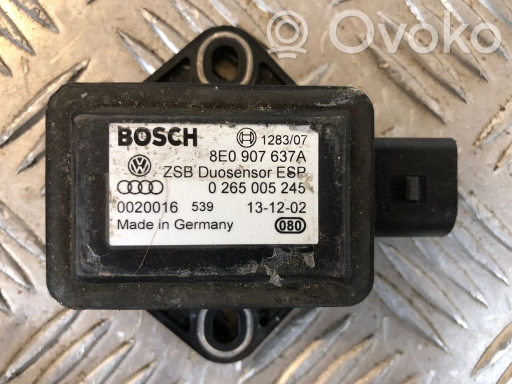 Czujnik przyspieszenia ESP   8E0907637A,0020016,0265005245