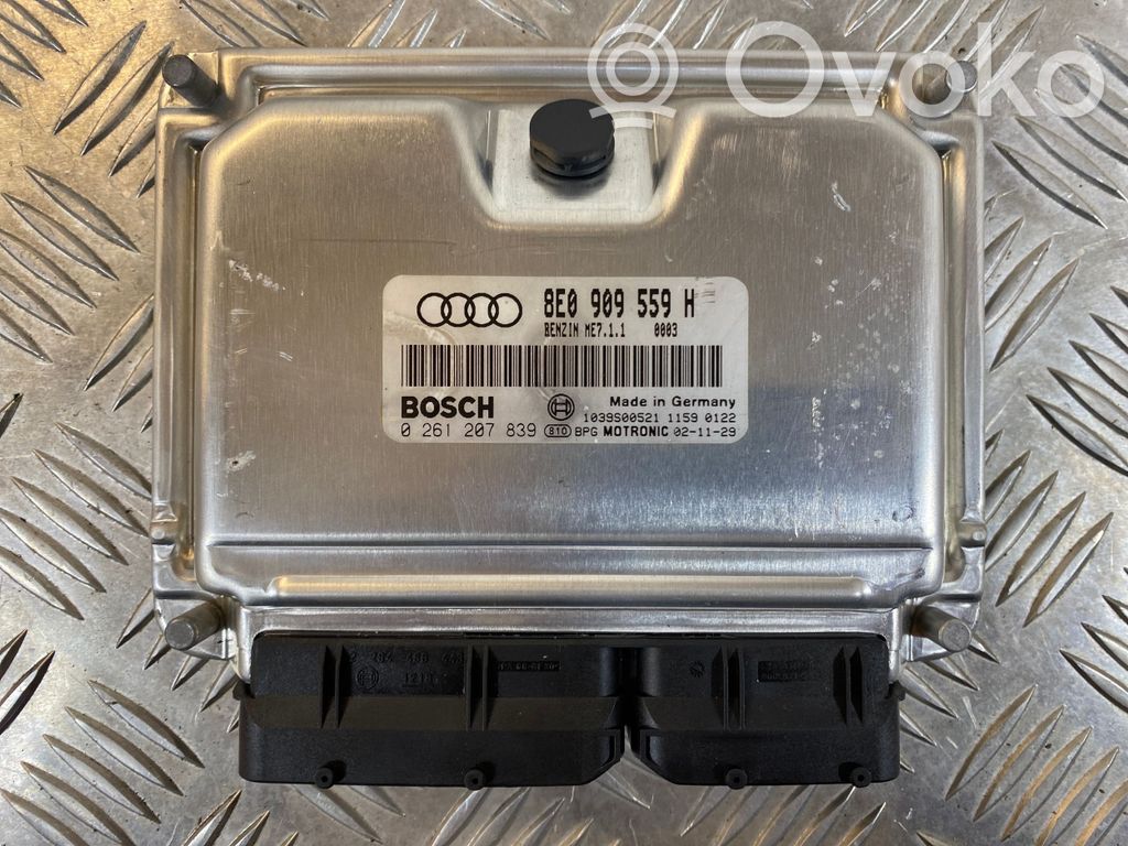 Audi A4 S4 B6 8E 8H Sterownik / Moduł ECU 