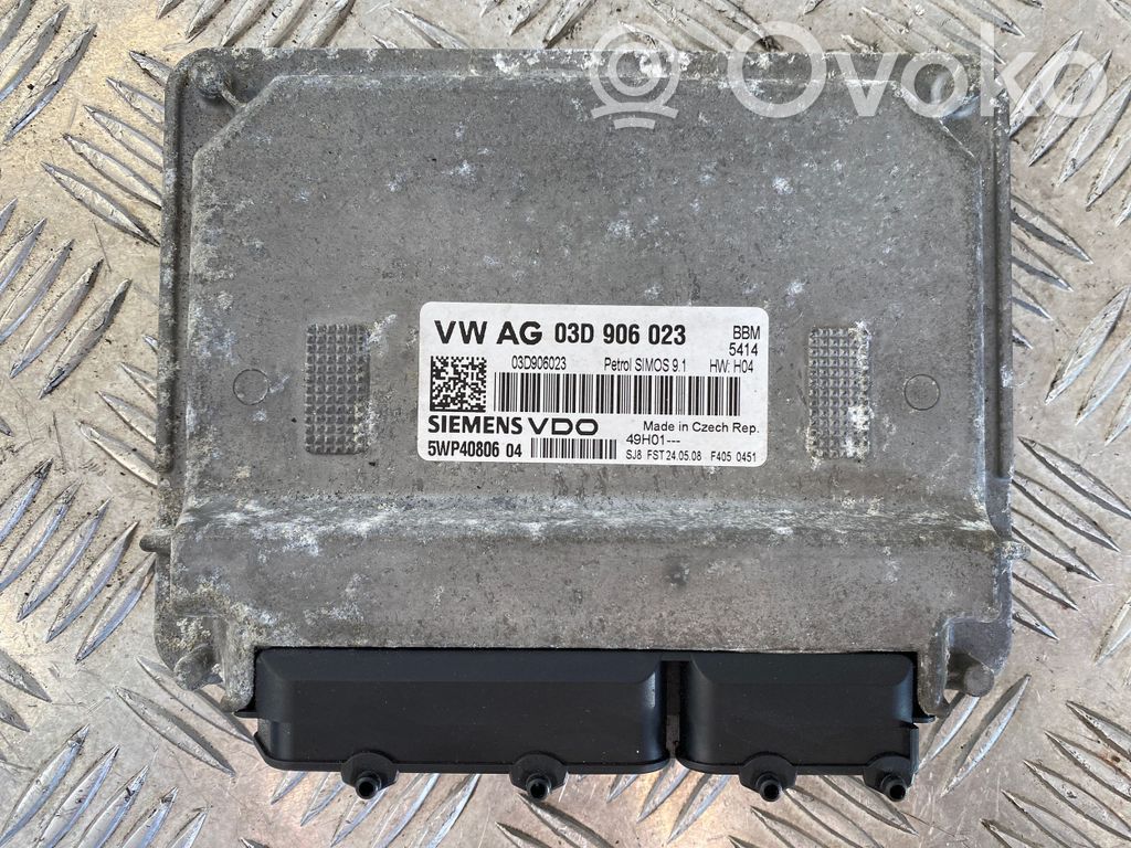Skoda Fabia Mk2 (5J) Centralina/modulo del motore 