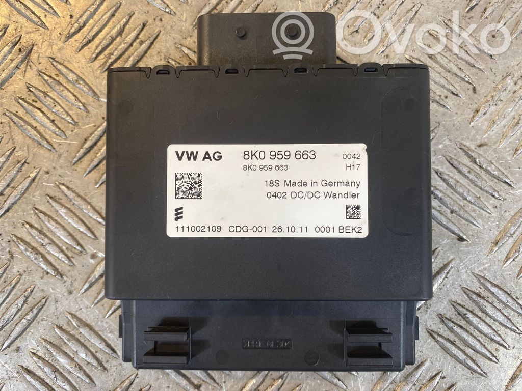Audi A4 S4 B8 8K Otras unidades de control/módulos 