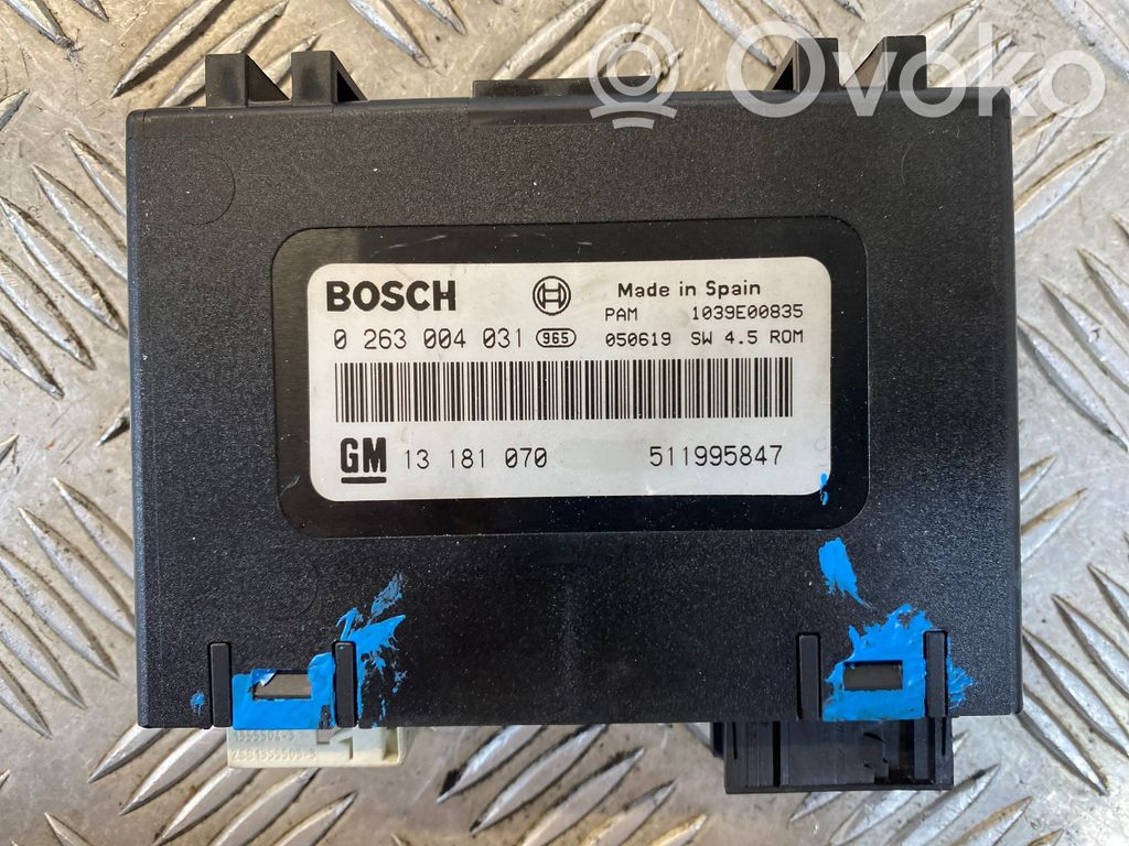 Opel Zafira B Parking PDC control unit/module 