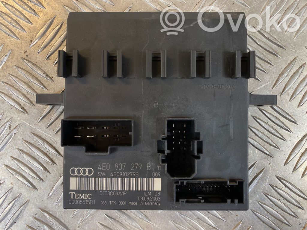 Moduł / Sterownik komfortu   4E0907279B,00005515B1,4E0910279B