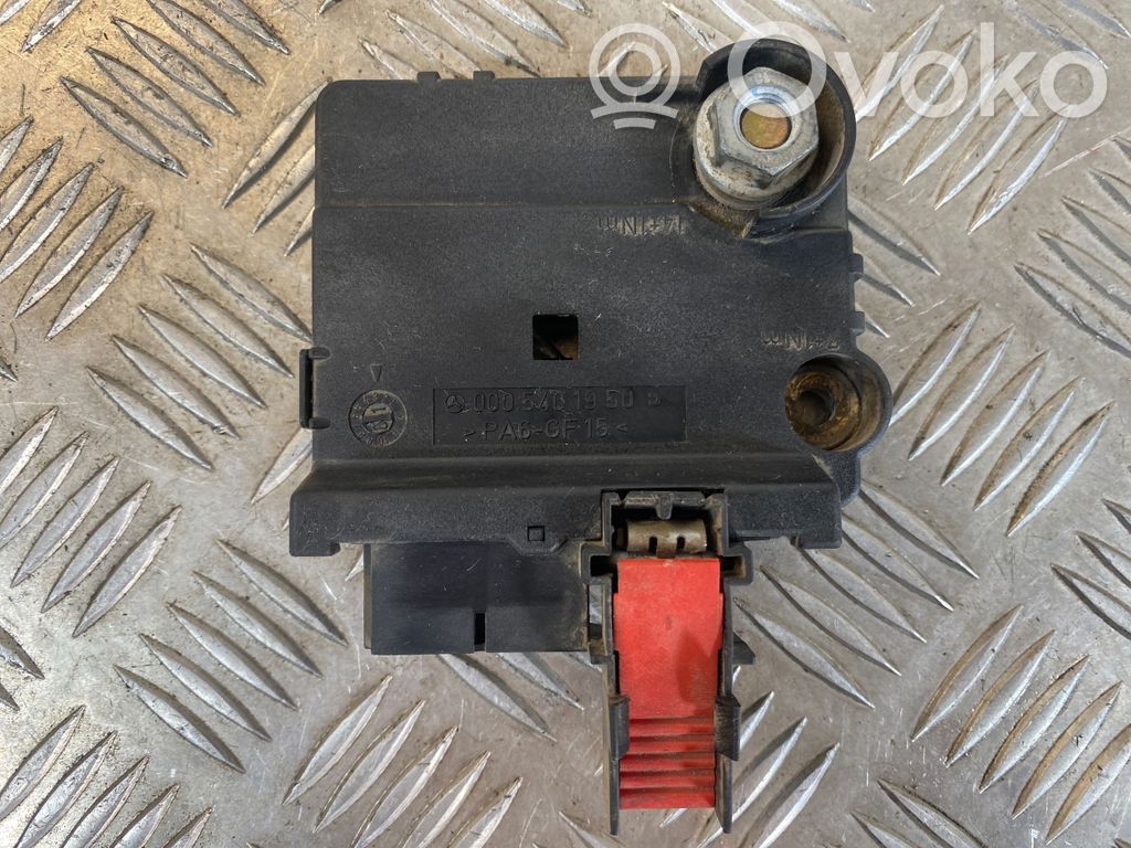 Mercedes-Benz S W220 Cableado positivo 
