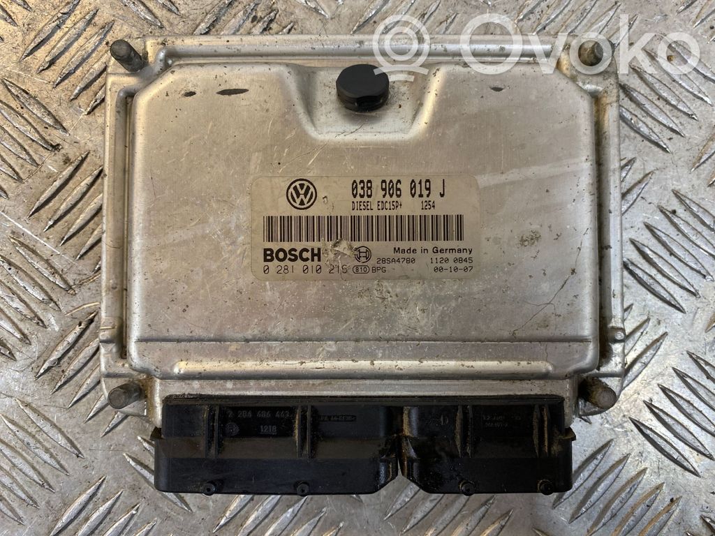 Volkswagen Sharan Variklio valdymo blokas 