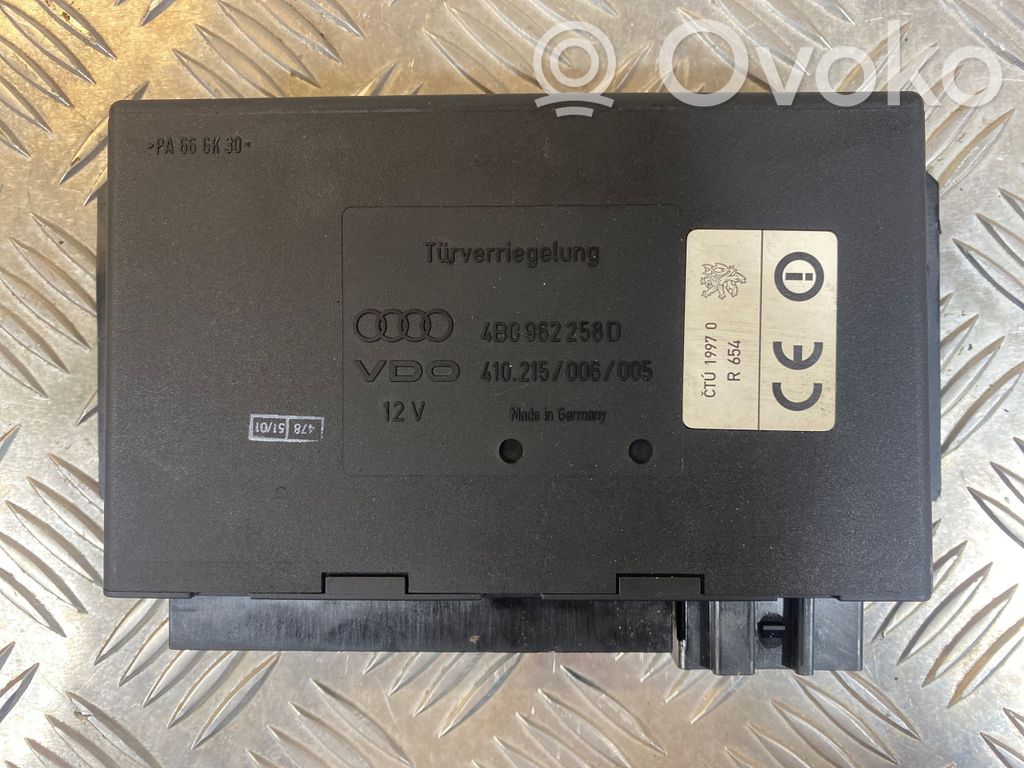 Audi A6 S6 C5 4B Module confort 
