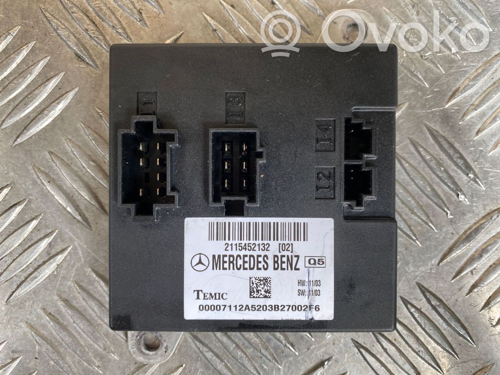 Mercedes-Benz E W211 Module confort 