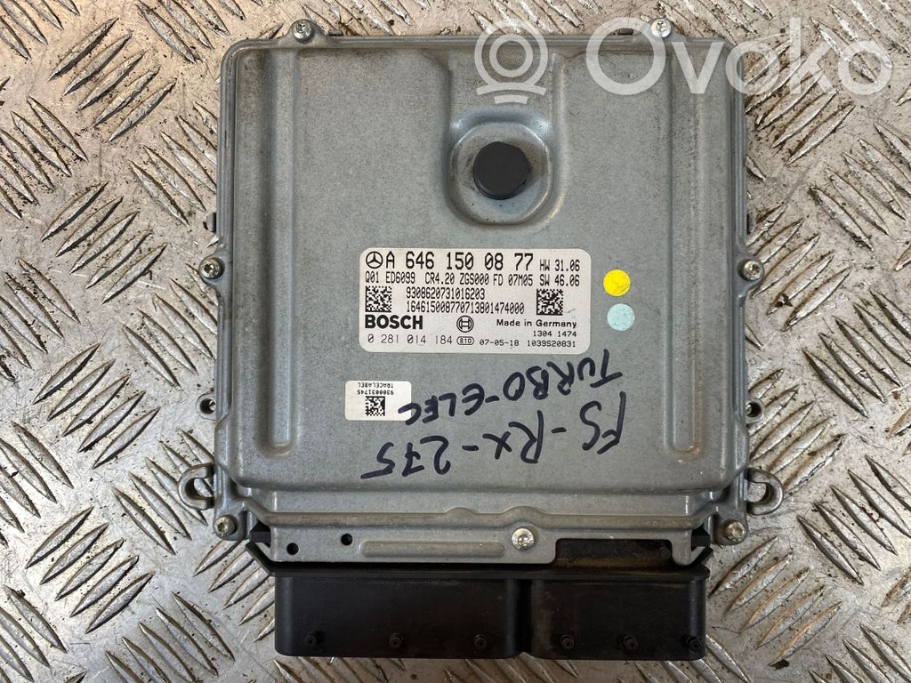 Mercedes-Benz Vito Viano W639 Sterownik / Moduł ECU 