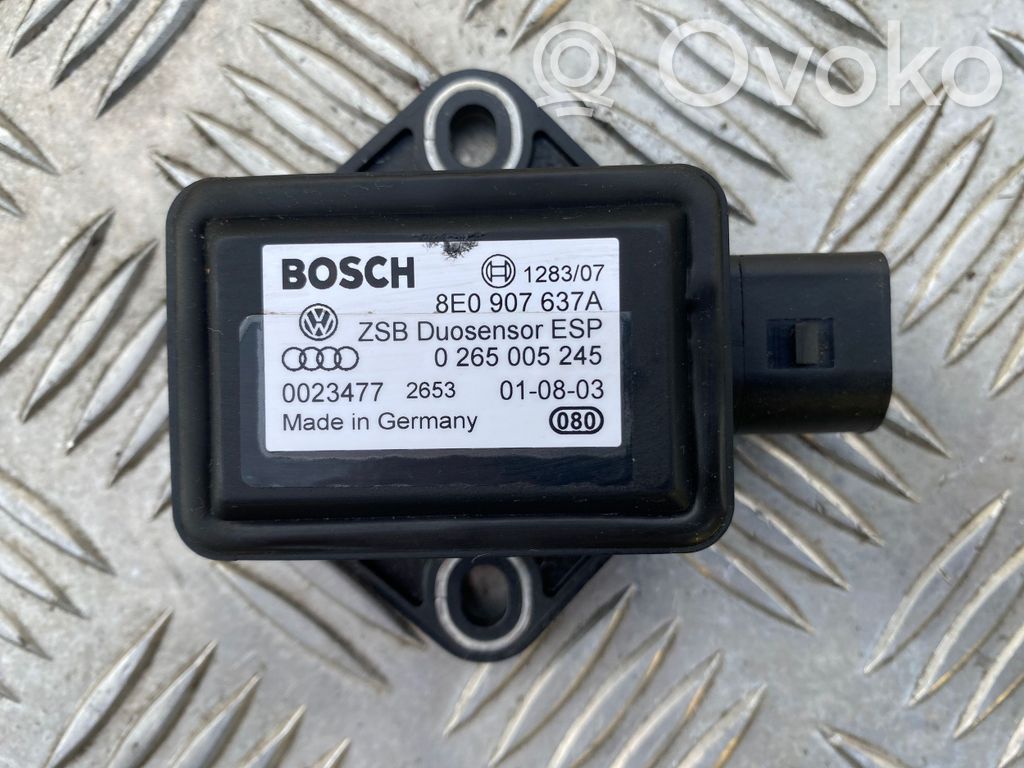 Czujnik przyspieszenia ESP   8E0907637A,0265005245,0023477