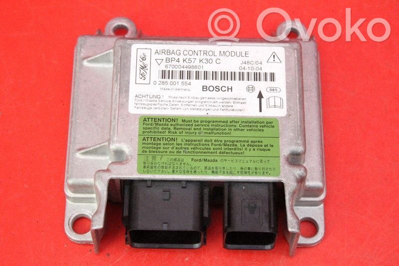 Mazda 3 I Module de contrôle airbag 