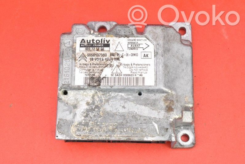 Citroen C4 I Unitate/modul de comandă airbaguri 