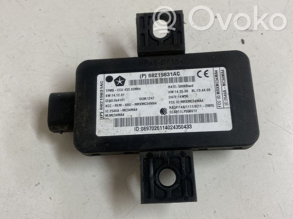 Jeep Grand Cherokee Capteur de pression des pneus