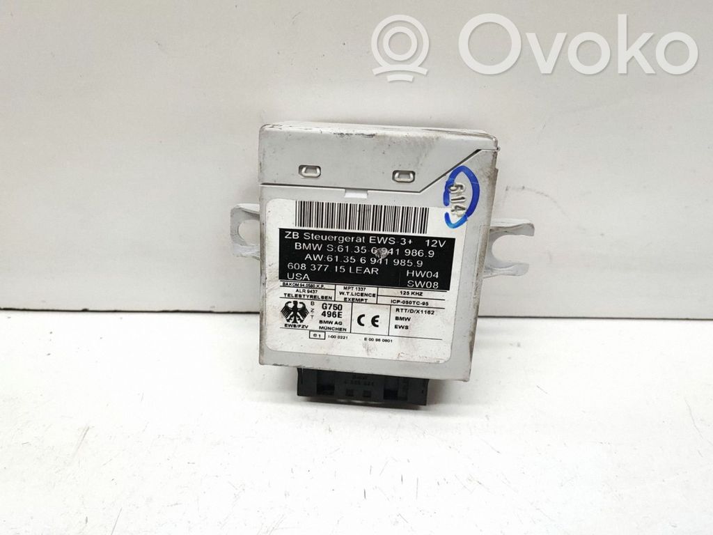 BMW X5 E53 Unité de commande dispositif d'immobilisation 